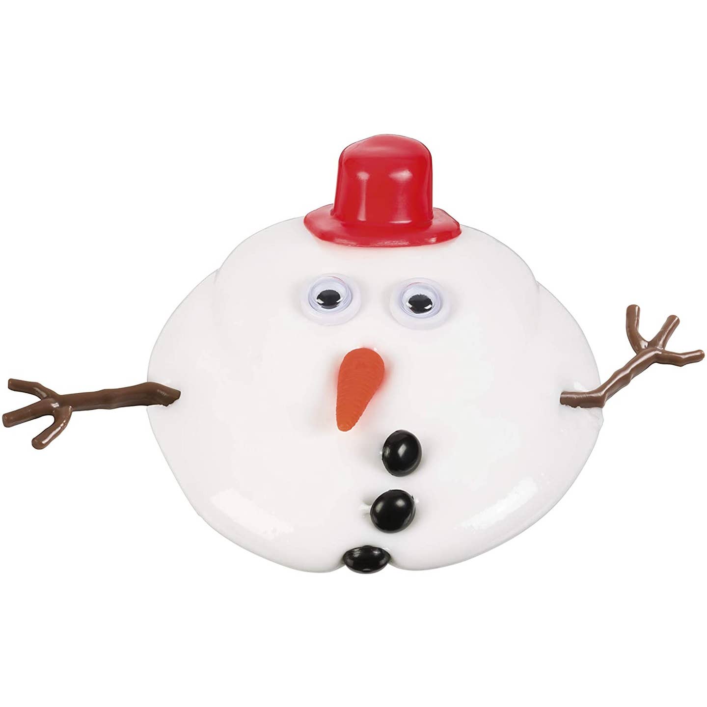 Toysmith Melting Snowman Putty/Slime Kit, Reusable, Christmas, Winter melted 