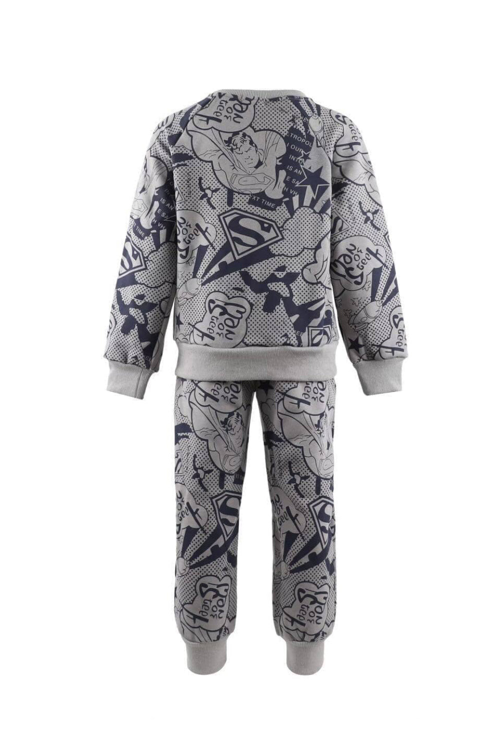 Superman Fleece Grey 2 Piece Set