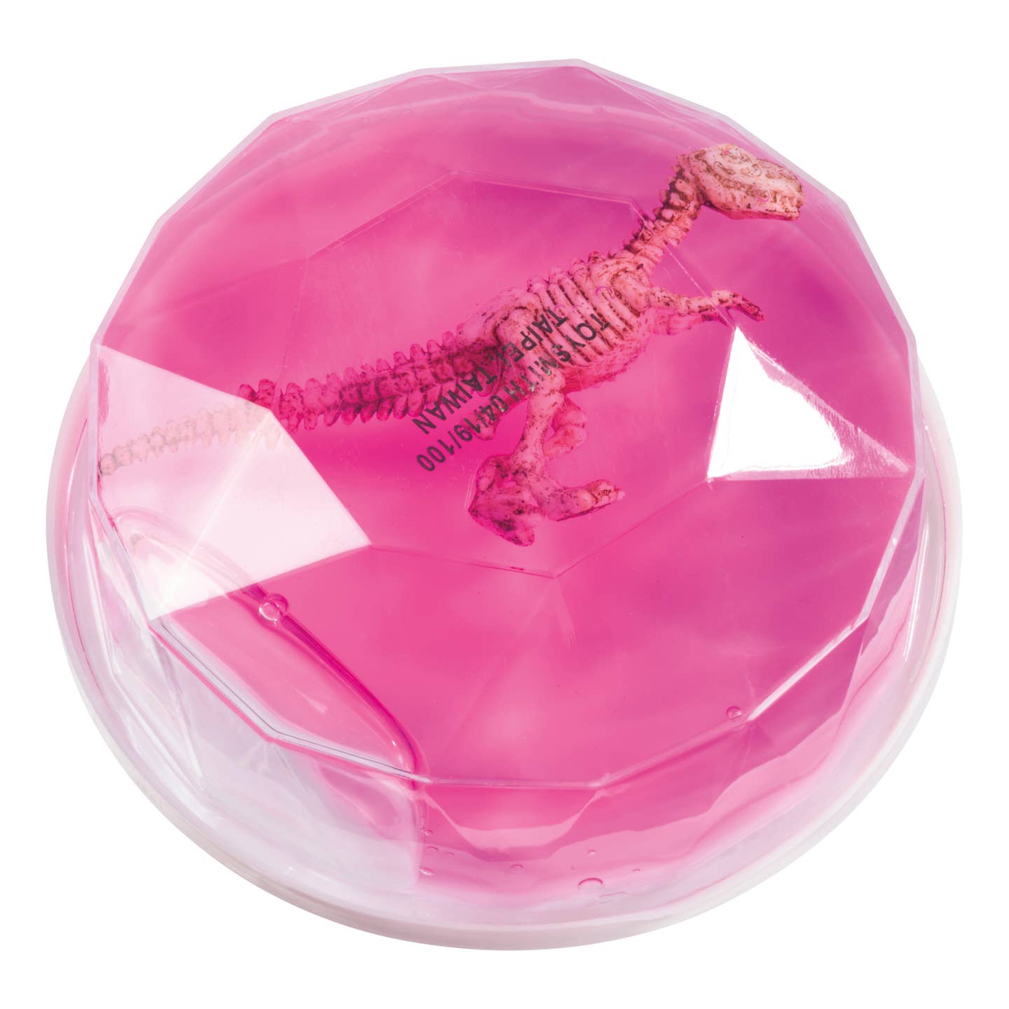 Toy smith Dinosaur Fossil Putty, Reusable, Tactile, 3.5" Container Hot Pink 