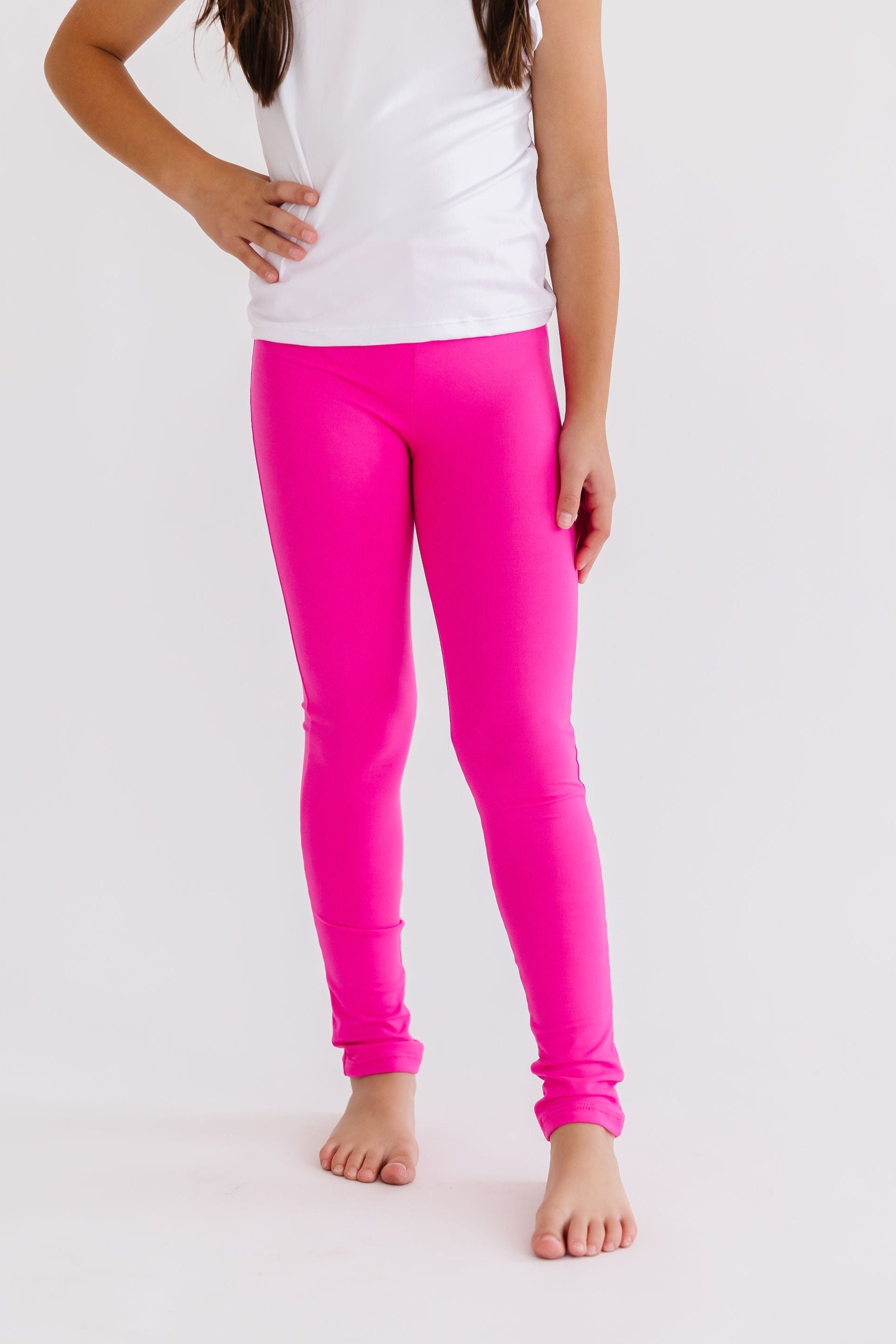 Mila & Rose Hot Pink Leggings 