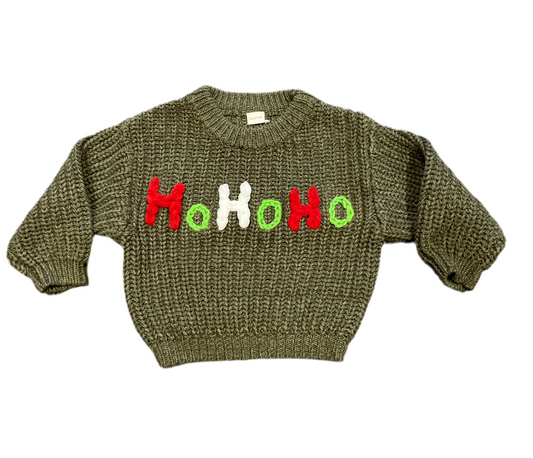 Ho Ho Ho Handmade Sweater