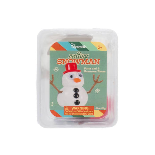 Toysmith Melting Snowman Putty/Slime Kit, Reusable, Christmas, Winter