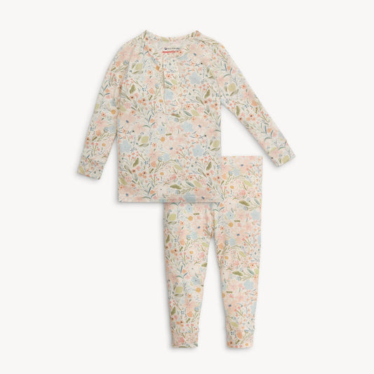 Magnetic Me Charlotte Modal L/S Pajama Set w/ Ruffle