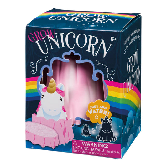 Toysmith Grow Unicorn, Just Add Water in box