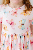 Load image into Gallery viewer, Butterfly Kisses Twirl Dress
