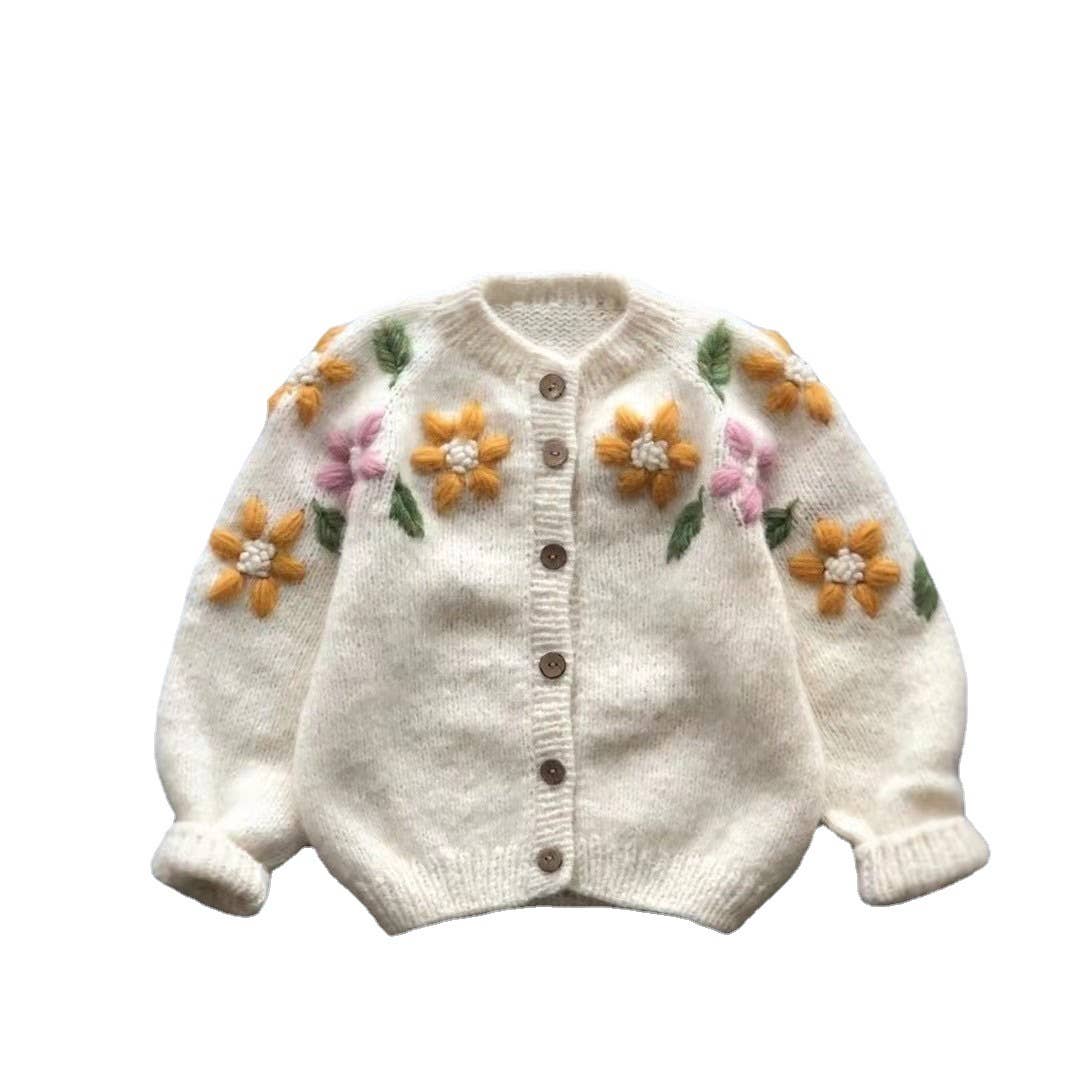 Annie & Charles® Sunflower Cardigan