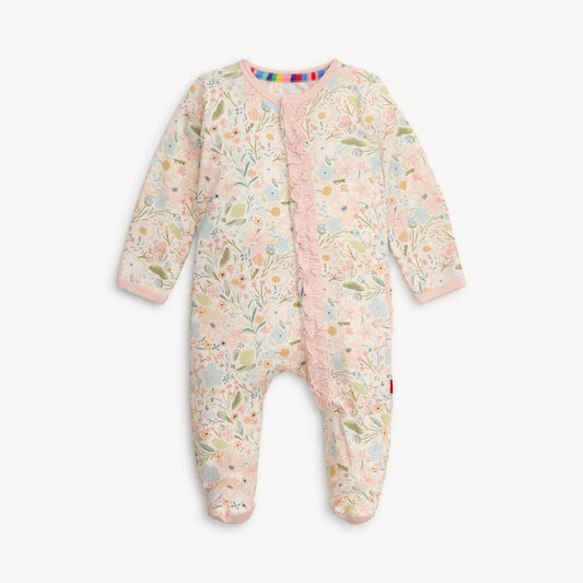 Magnetic Me Charlotte Modal Footie with Ruffle