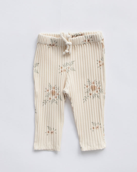 Delicate Vintage Floral Legging