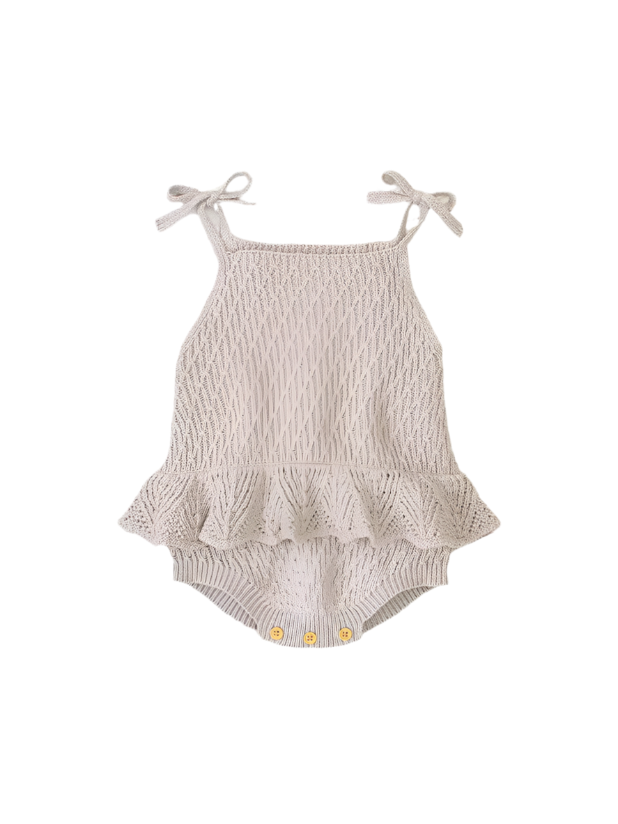 Knitted Bloomer Romper