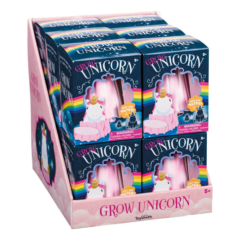 Toysmith Grow Unicorn, Just Add Water display