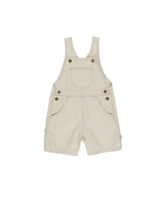 Rylee & Cru Denim Shortalls || Stone 