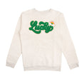 Load image into Gallery viewer, Sweet Wink Lucky Rainbow Patch St. Patrick's Day Adult Sweatshirt - Natural
