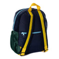 Load image into Gallery viewer, Becco Bags Small Becco Backpack - Kids Lux Navy/Hunter Back
