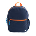 Load image into Gallery viewer, Becco Bags Small Becco Backpack - Kids Sport Navy/Citrus Front
