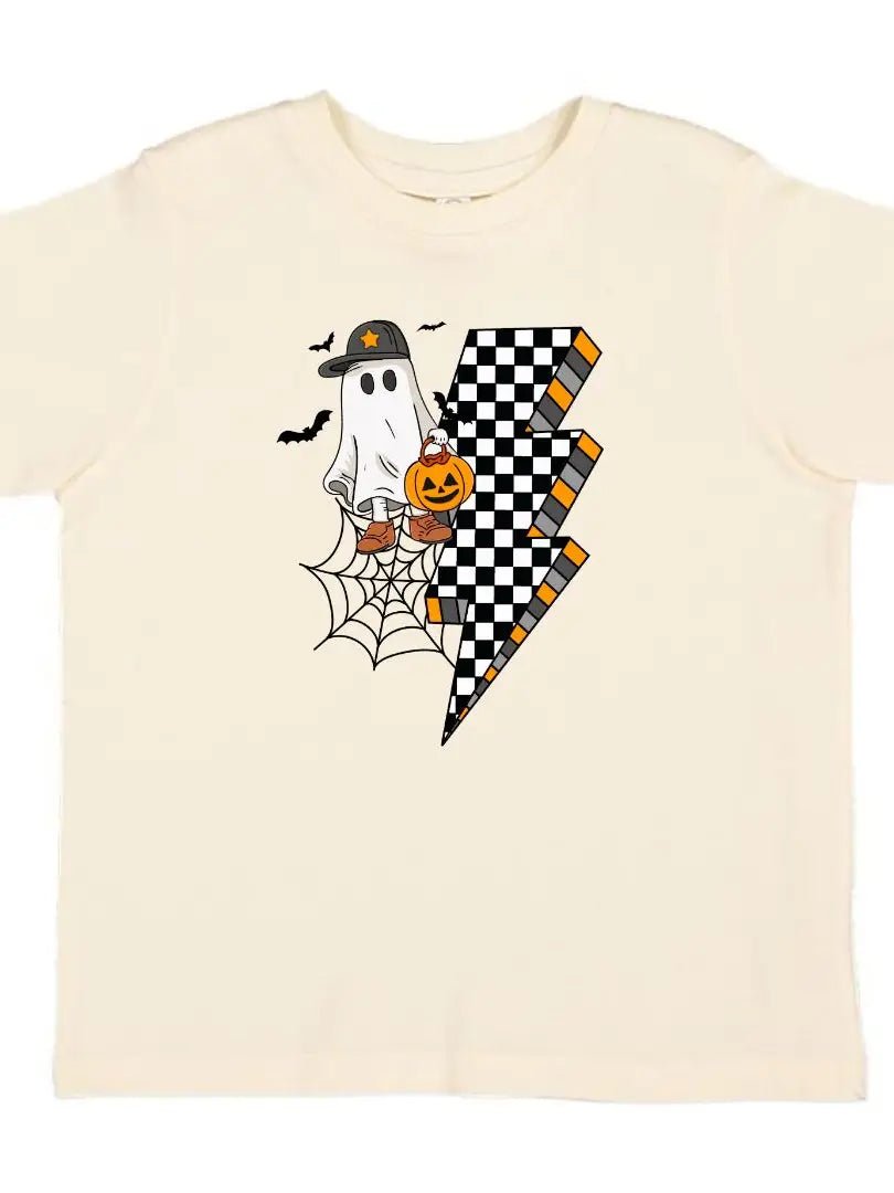 Checkered Ghost Tee