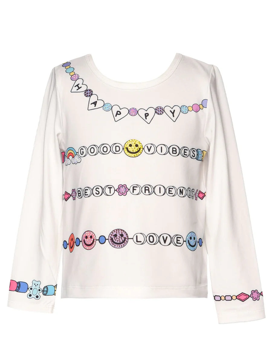 Friendship Bracelet Graphic Top