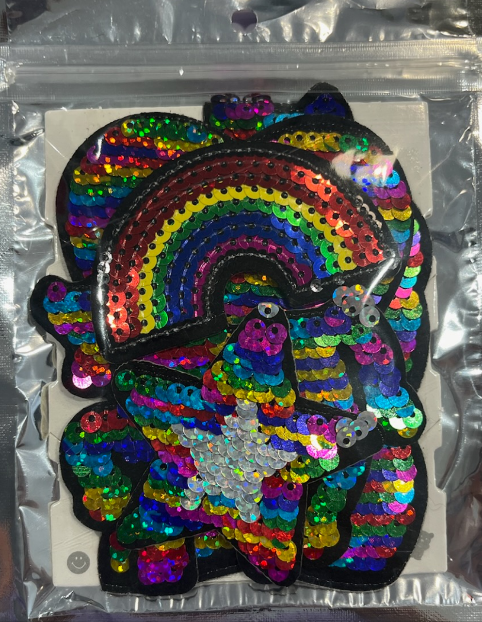 Rainbow Sequin Patch Pack