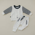 Load image into Gallery viewer, Olive + Scout Alex Jogger Set (black & white)
