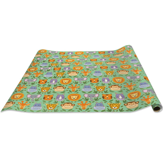 Jungle Animals Gift Wrap