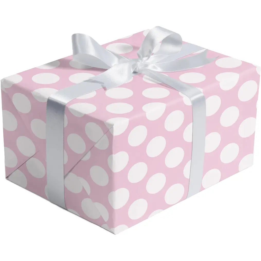 Pastel Pink and Blue Kraft Gift Wrap