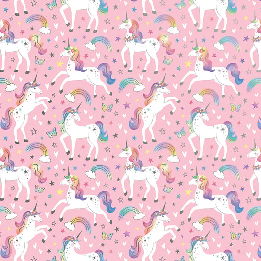 Rainbow Unicorn Gift Wrap