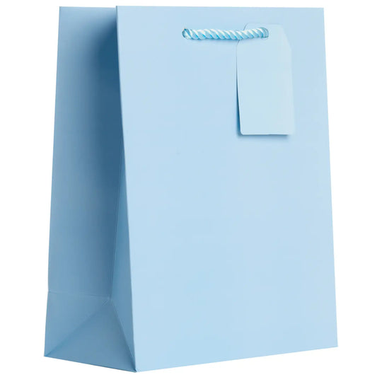 Pastel Blue Medium Gift Bag