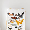 Load image into Gallery viewer, Large Butterfly Collector Throw Blanket
