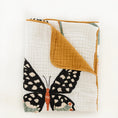 Load image into Gallery viewer, Large Butterfly Collector Throw Blanket
