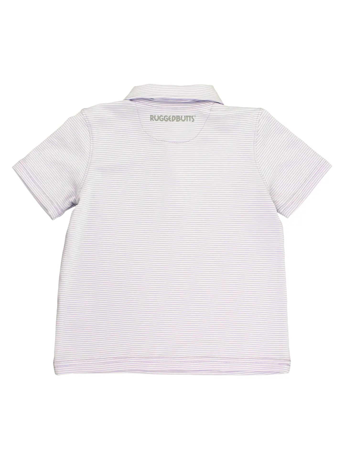 Lavender Micro Stripe Polo