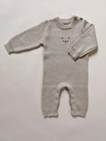 Load image into Gallery viewer, Baby Bear Jacquard Jumpsuit
