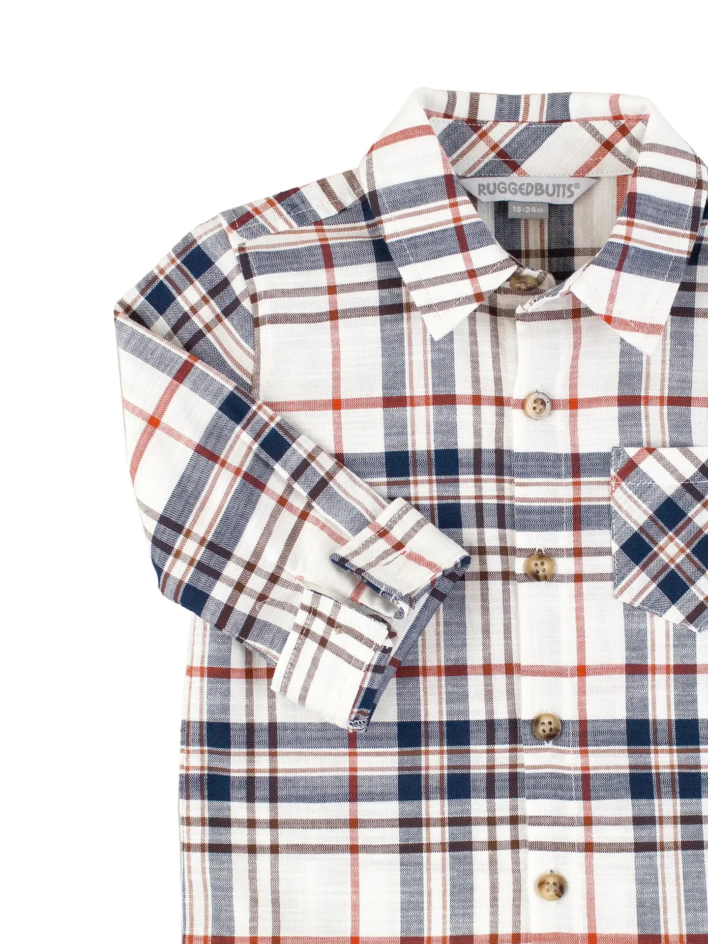 Harvest Plaid Long Sleeved Button Down