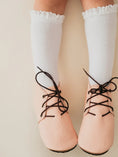 Load image into Gallery viewer, Lace Top Knee High Socks
