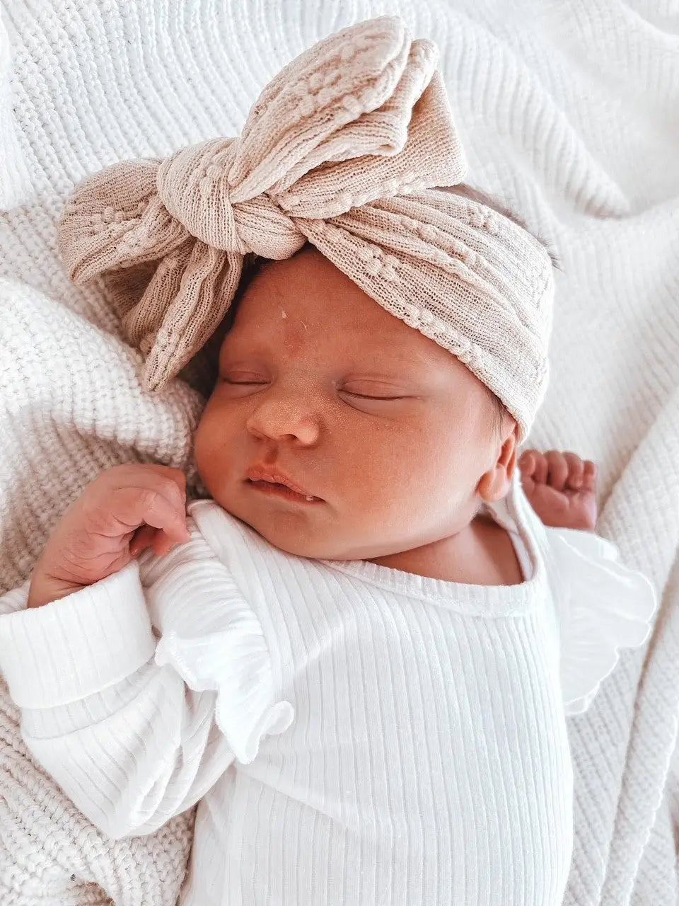 Floral Oversized Bow Headband