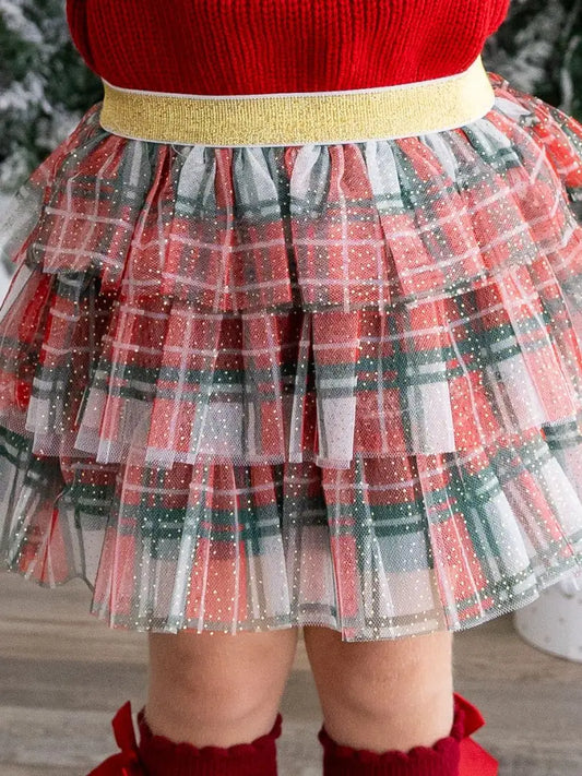 Plaid Tiered Tutu