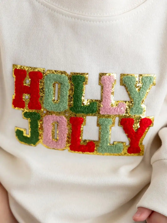 Holly Jolly Patch Romper