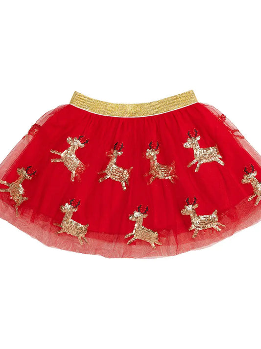 Sequin Reindeer Tutu