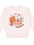 Load image into Gallery viewer, Thankful Pumpkin Daisy Sweatshirt
