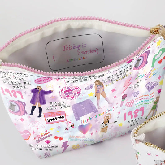 Mosaic Swiftie Cosmetic Pouch Bag