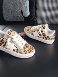 Load image into Gallery viewer, Cheetah Star Tennis Shoe
