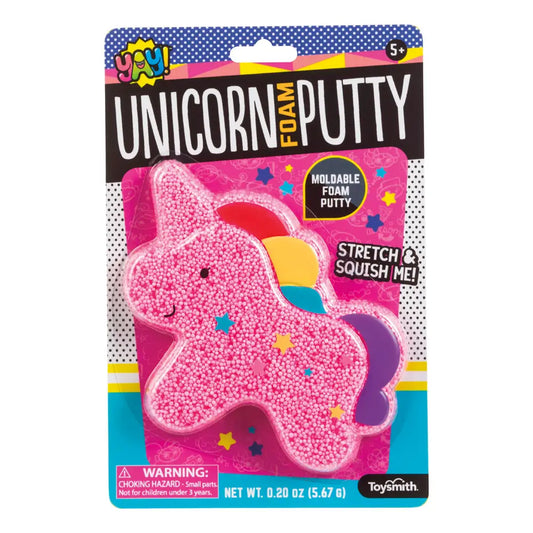 Toysmith Yay! Unicorn Foam Putty