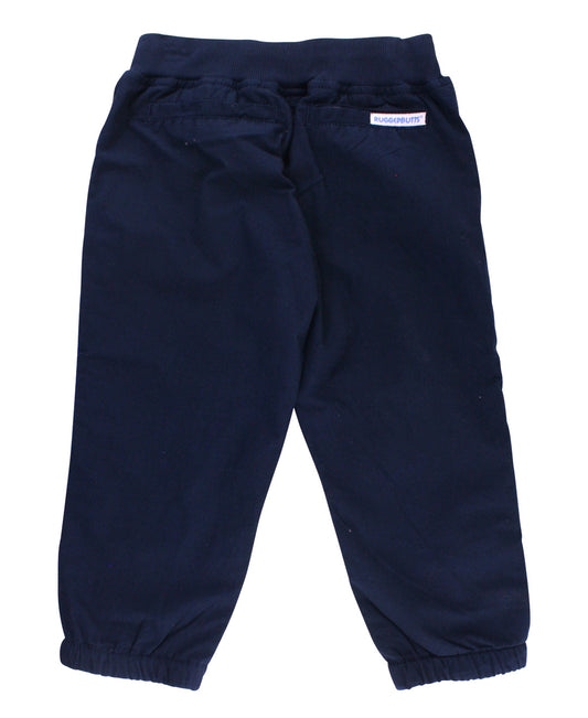 Rufflebutts + Ruggedbutts Boys Navy Chino Jogger Pant back