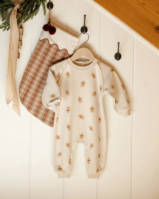 Gingerbread Raglan Jumpsuit