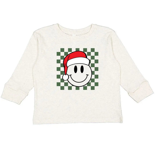 Santa Smiley Long Sleeve Tee