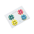 Load image into Gallery viewer, Becco Bags Checkered Smiley Face Patch (Assorted Colors) 
