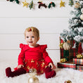 Load image into Gallery viewer, Reindeer Long Sleeve Tutu
