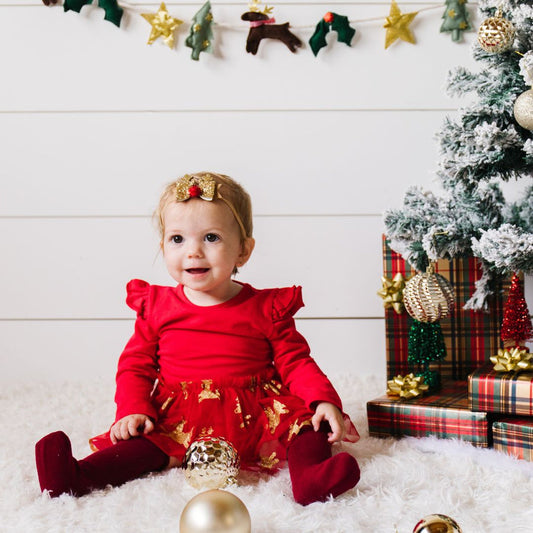 Reindeer Long Sleeve Tutu