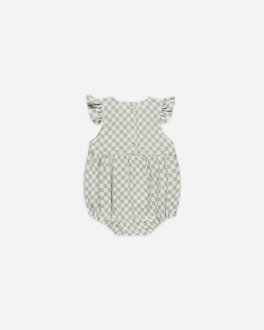 Rylee & Cru Amelia Romper || Sage Check Back