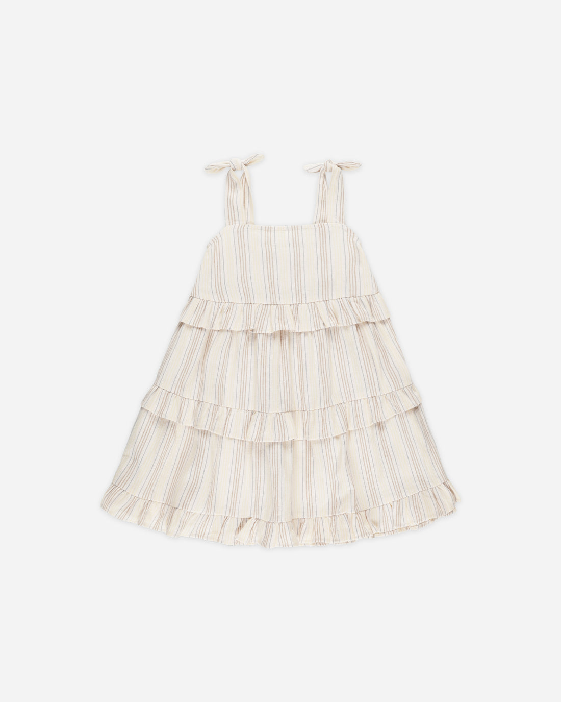 Rylee & Cru Ruffle Swing Dress || Summer Stripe