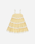 Load image into Gallery viewer, Rylee & Cru Ric Rac Dress || Yellow
