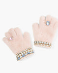 Load image into Gallery viewer, Cotton Candy Jeweled Gloves
